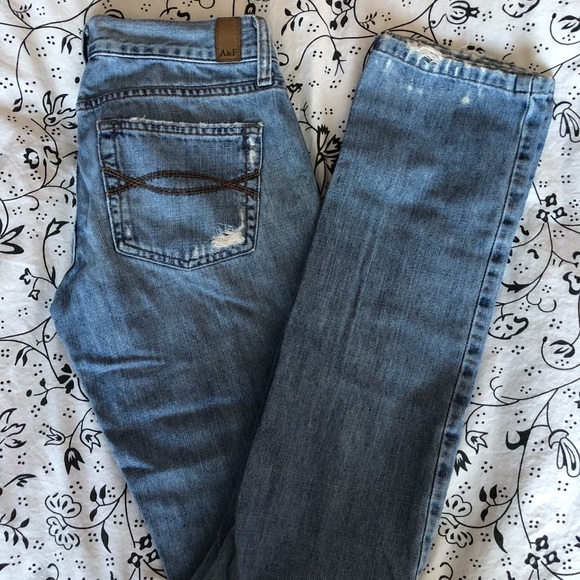 Abercrombie & Fitch Pants - Abercrombie & Fitch Straight Leg Denim